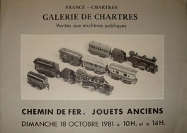 Chemin de Fer - Jouets Anciens - 18.10.1981
