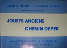 Jouets Anciens - Chemin de Fer - 29.10.1983
