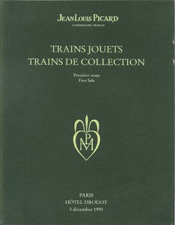 Trains Jouets - Trains de Collection - Premiere vente - 03.12.1993
