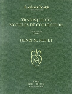 Trains Jouets - Trains de Collection -  Troisieme vente - 08.12.1995