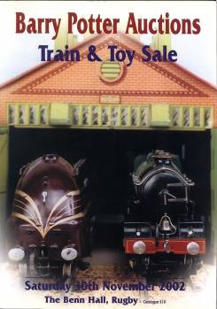 Train and Toy Sale - 30.11.2002