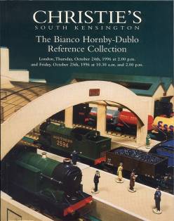 The Bianco Hornby-Dublo Reference Collection - 24.10.1996