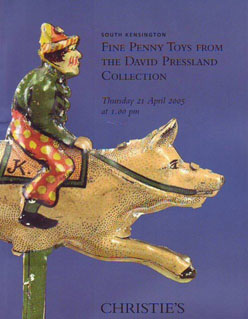 Fine Penny Toys from the David Pressland Collection - 21.04.2005