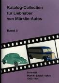 Katalog-Colletion für Liebhaber von Märklin Autos - Band 5