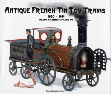 Antique French Tin Toy Trains