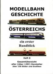 Modellbahngeschichte Österreichs - Heft 0