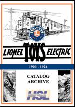Lionel Consumer Catalog Digital Archive 1900 - 1924