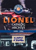 Lionel Consumer Catalog Digital Archive 1970 - 1995